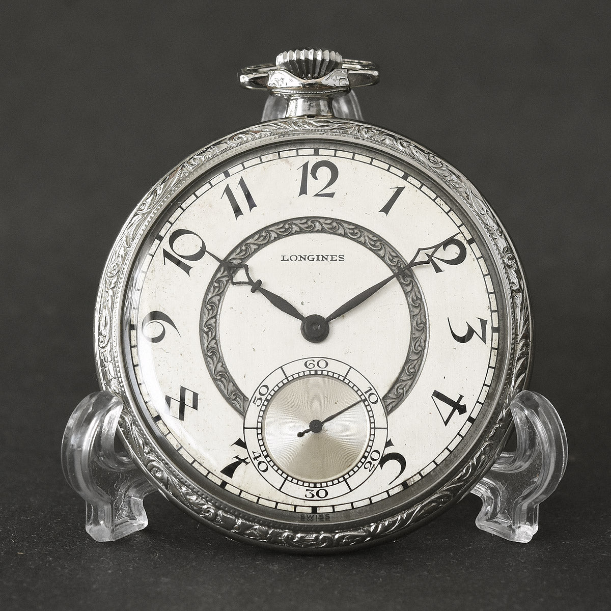 1921 LONGINES Slim Art Deco Swiss Pocket Watch – empressissi