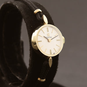 1976 OMEGA Ladies 14K Gold Cocktail Watch H-5779