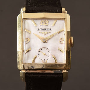 Longines 10k gold watch hot sale