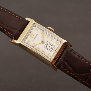 1939 LONGINES Gents 14K Solid Gold Vintage Dress Watch