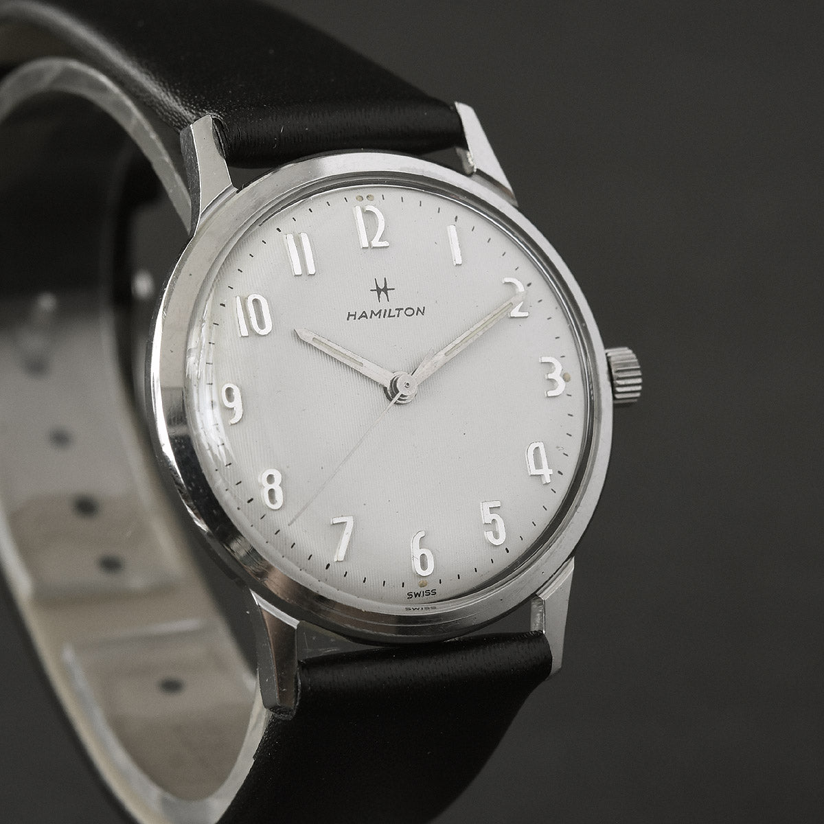 1964 HAMILTON 'Sebold' Gents Swiss Slim Vintage Watch empressissi