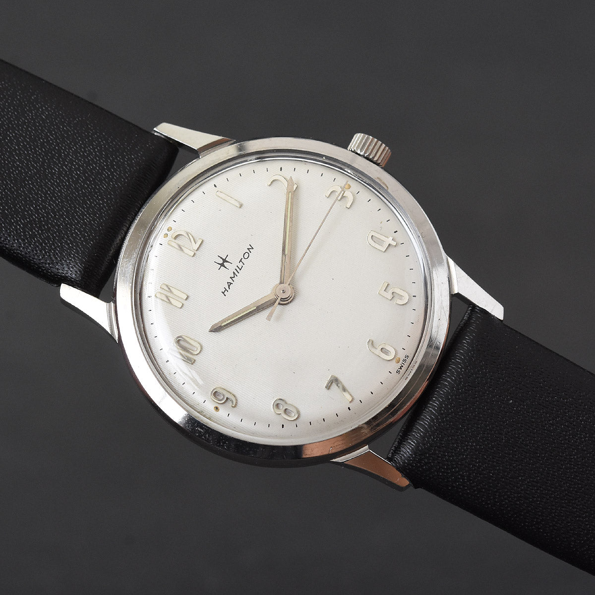 1964 HAMILTON 'Sebold' Gents Swiss Slim Vintage Watch empressissi