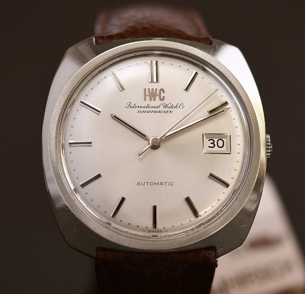 1969 IWC Schaffhausen Automatic 'Pellaton' Date Vintage Watch