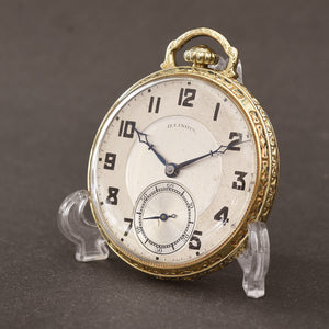 1927 ILLINOIS 'Aristocrat' G. 405 Art Deco Pocket Watch