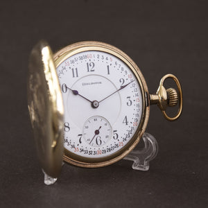 1919 Illinois BURLINGTON USA g. 108 Hunter Pocket Watch