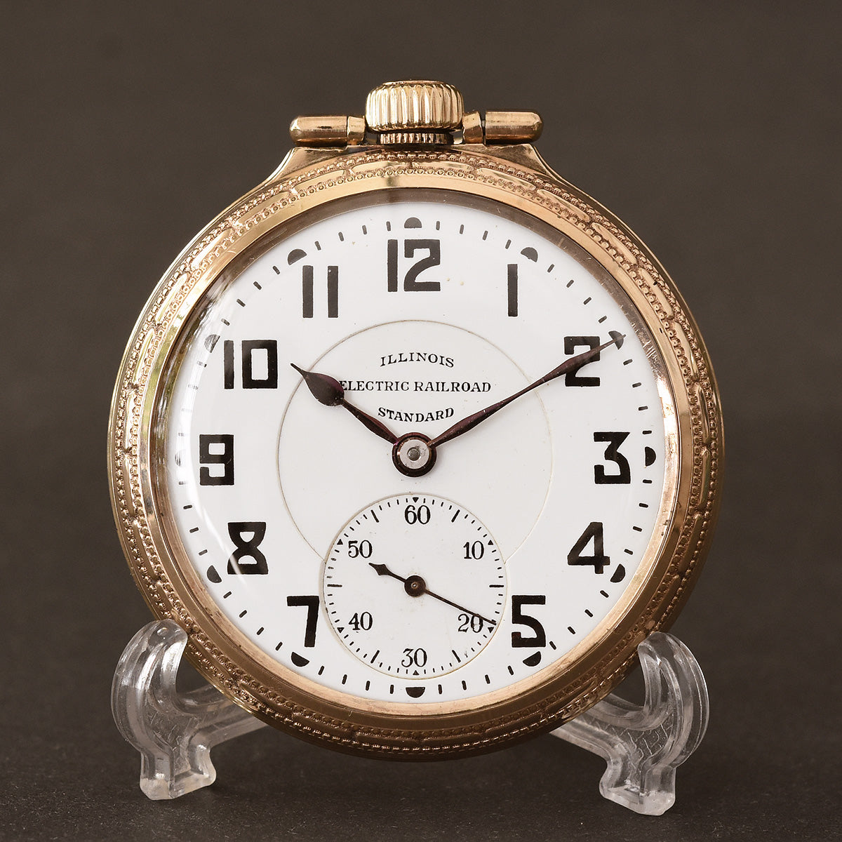 1925 ILLINOIS Electric Railroad Standard 16s Pocket Watch