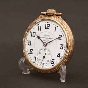 1925 ILLINOIS Electric Railroad Standard 16s Pocket Watch