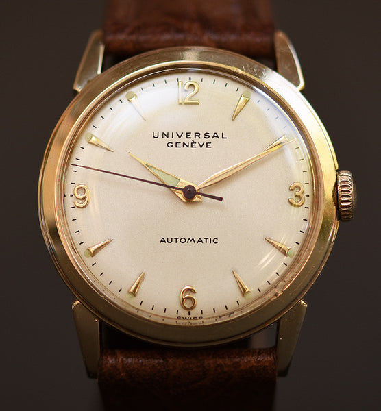 50s UNIVERSAL GENEVE Gents Bumper Automatic Vintage Watch