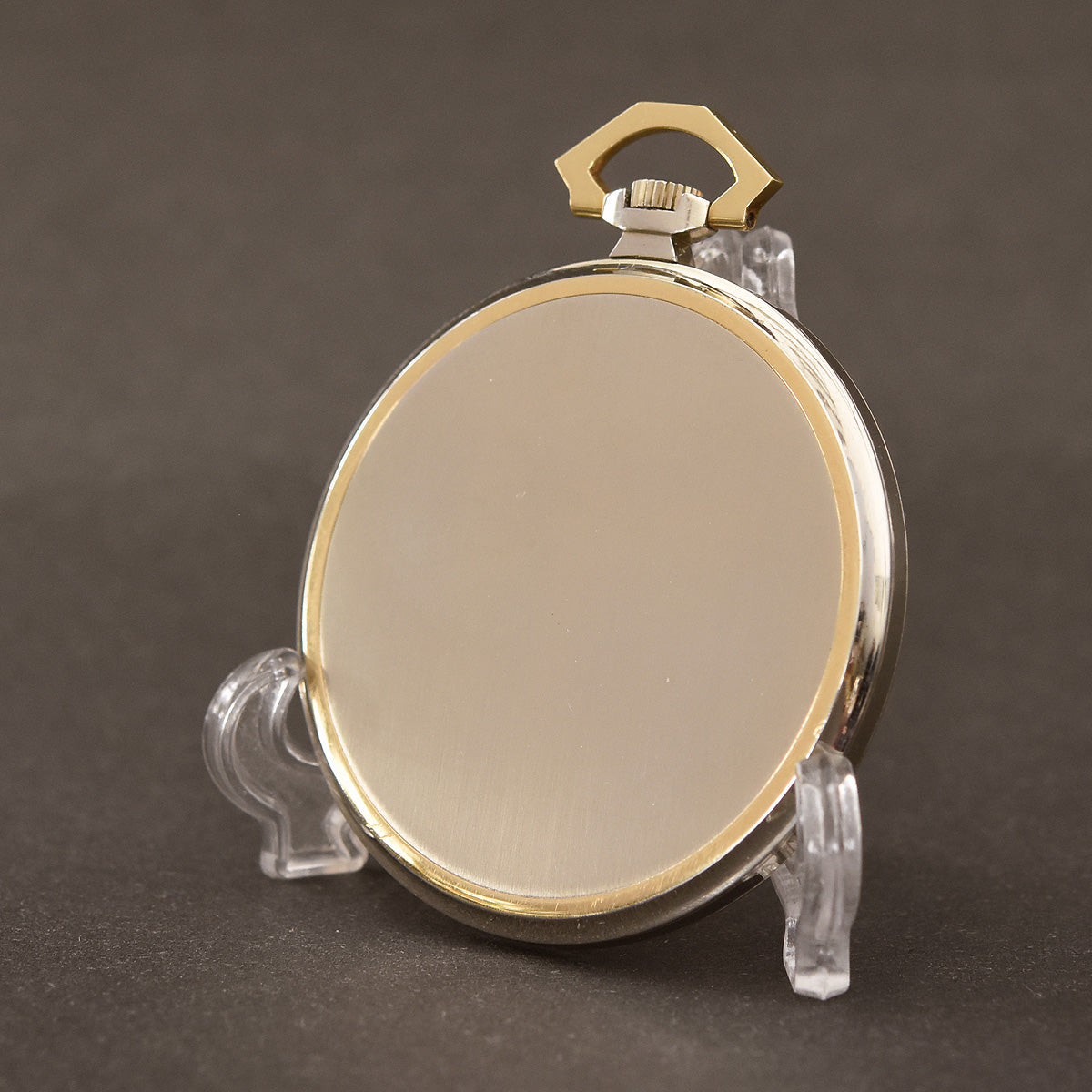30s LIP 18K Gold Tutone Art Deco France Pocket Watch