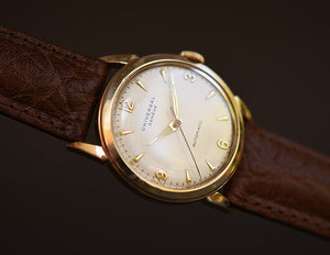 50s UNIVERSAL GENEVE Gents Bumper Automatic Vintage Watch