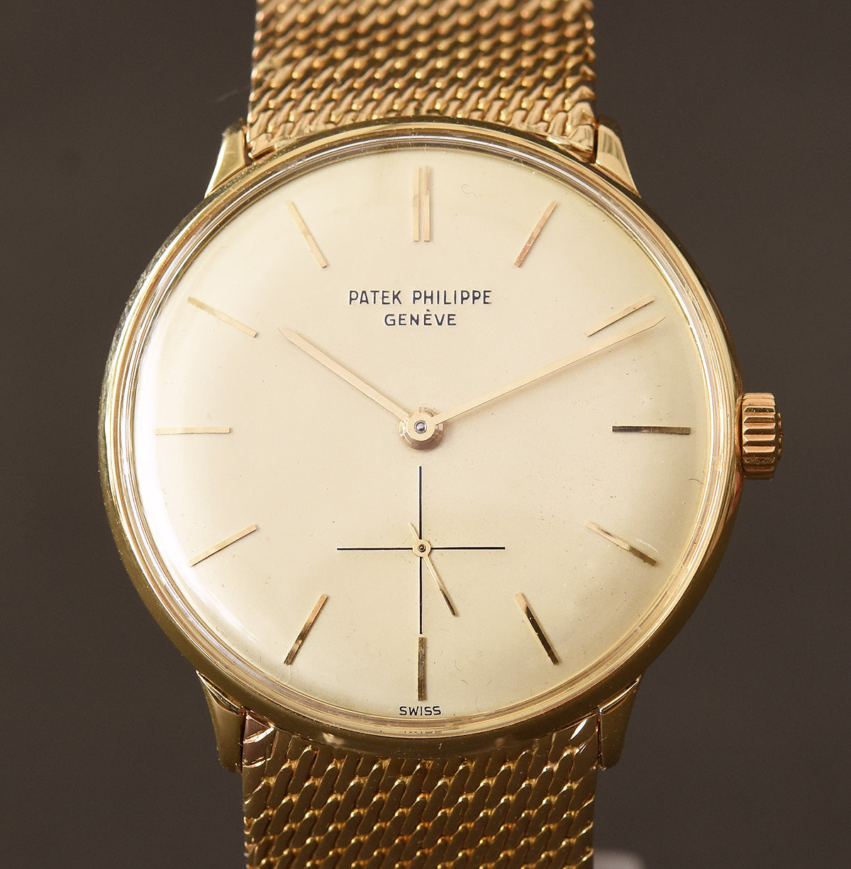 1957 PATEK PHILIPPE Ref. 2573 18K Evening Watch w/Orig. Bracelet