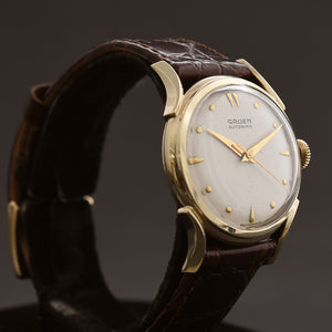 1952 GRUEN 'Autowind' 14K Gold Gents Swiss Watch