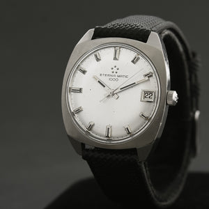 60s ETERNA Eternamatic 1000 Date Swiss Vintage Watch