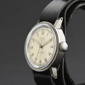 40s WYLER IncaFlex Bumper Automatic Gents Military Style Watch