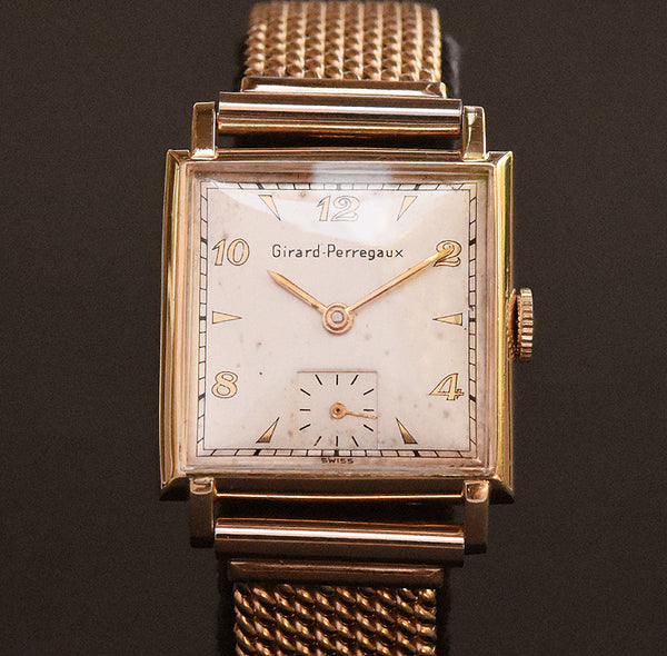 40s GIRARD-PERREGAUX Gents Vintage Dress Watch