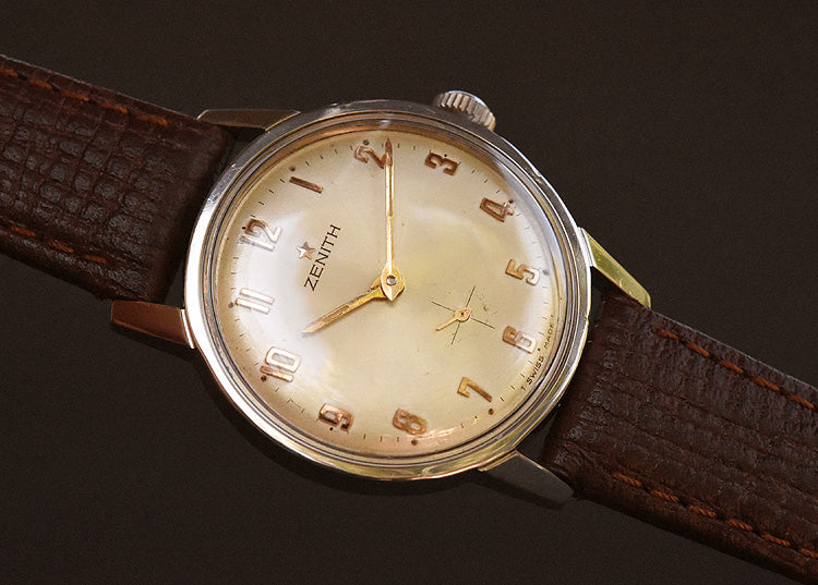 60s ZENITH Classic Swiss Gents Vintage Watch