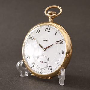 1932 VULCAIN 18K Gold Swiss Hi-Grade Pocket Watch