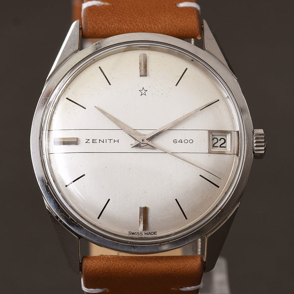 1964 ZENITH 6400 Date Swiss Gents Vintage Watch