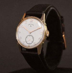 1951 LORD ELGIN USA 14K Solid Gold Gents Dress Watch