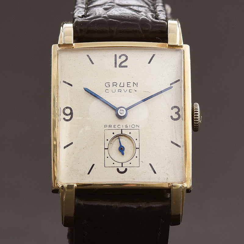 Gold-tone Quartz Embassy by Gruen Watch | Minimalist Women's Watch –  Vintage Radar