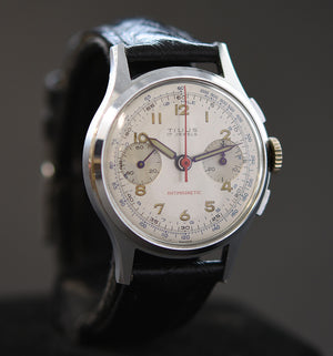 50s TILIUS Landeron 51 Gents Vintage Chronograph