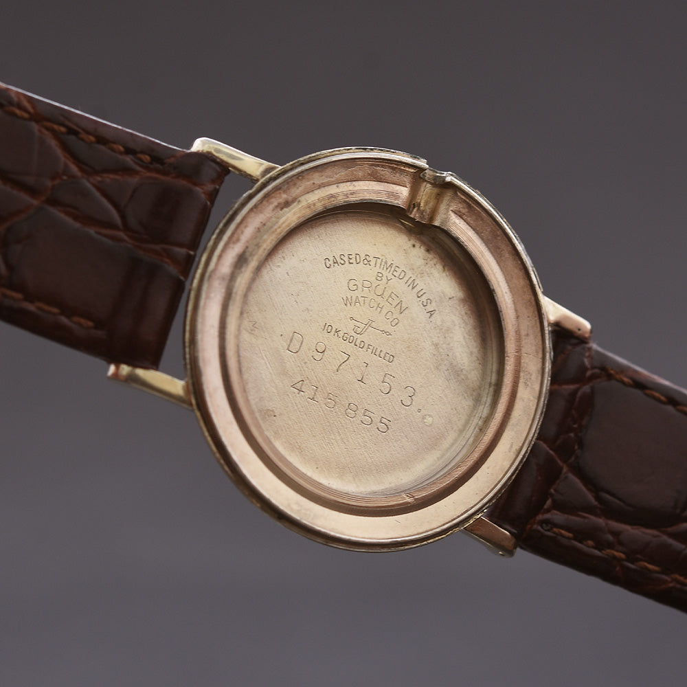 1953 GRUEN Veri-Thin 'Mystery Dial' Gents Dress Watch 415-855
