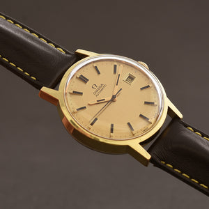 1971 OMEGA Genève Automatic Date Vintage Gents Watch 166.0098