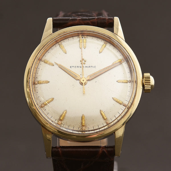 50s ETERNA Eternamatic Gold Cap Gents Watch