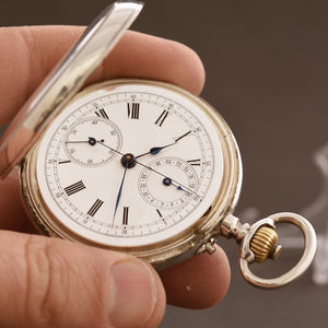 1900's SWISS Hi-Grade Chronograph Pocket Watch