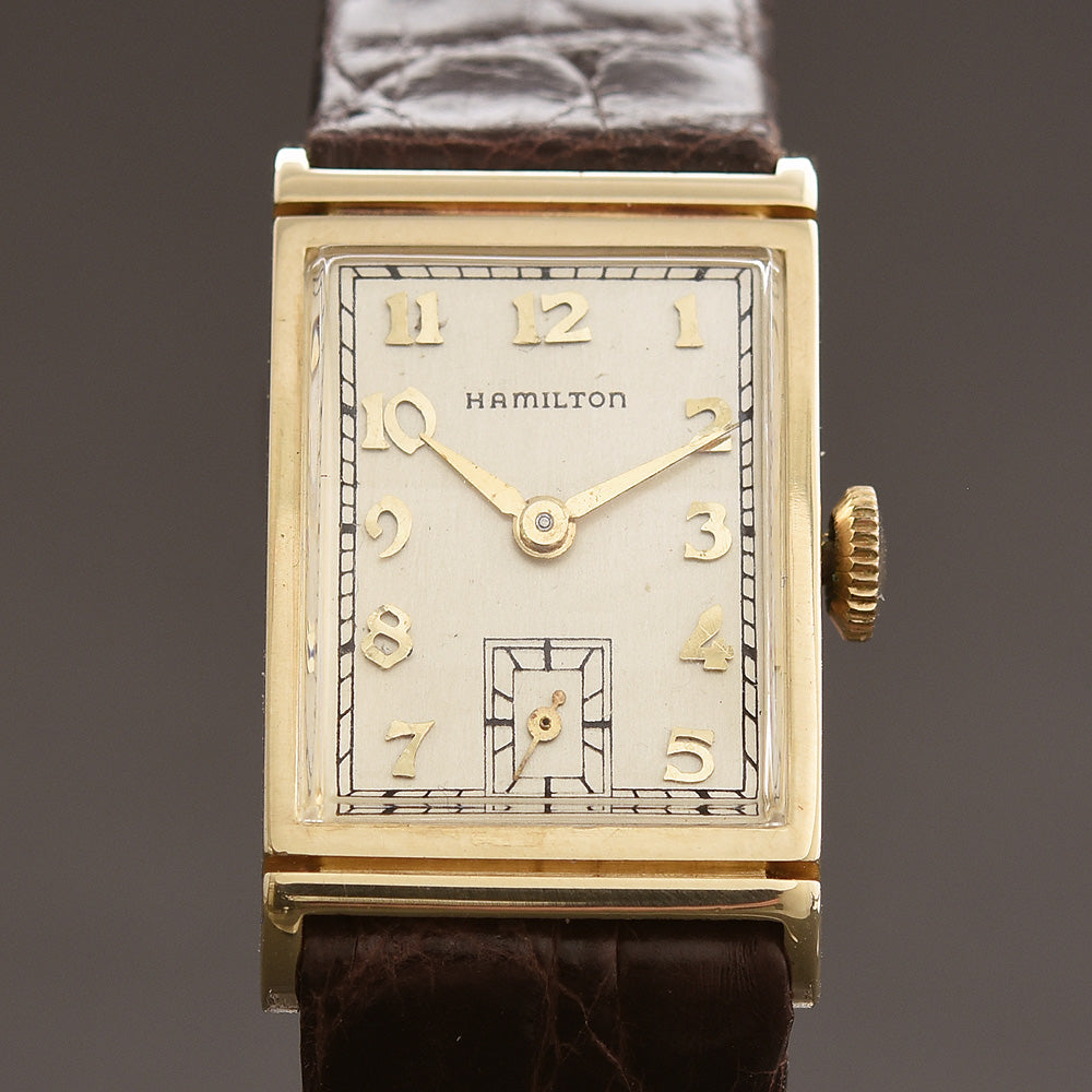 14k Gold Old Hamilton Watches Vintage Ladies Hamilton 14K Yellow