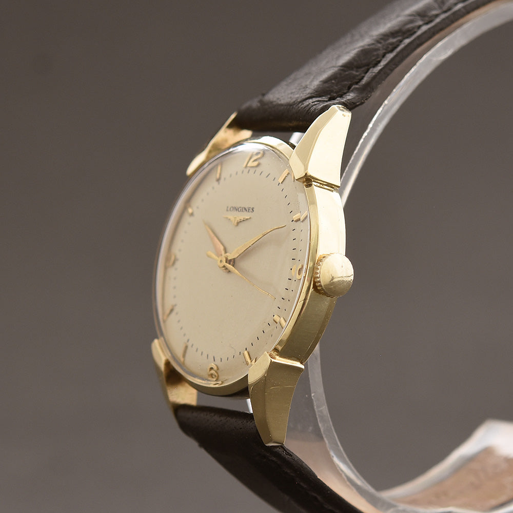 1950 LONGINES 'Pres. Cleveland' Gents 14K Solid Gold Watch