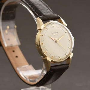 1950 LONGINES 'Pres. Cleveland' Gents 14K Solid Gold Watch