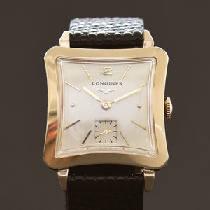 1951 LONGINES 'Park Avenue M' Gents 14K Gold Vintage Watch