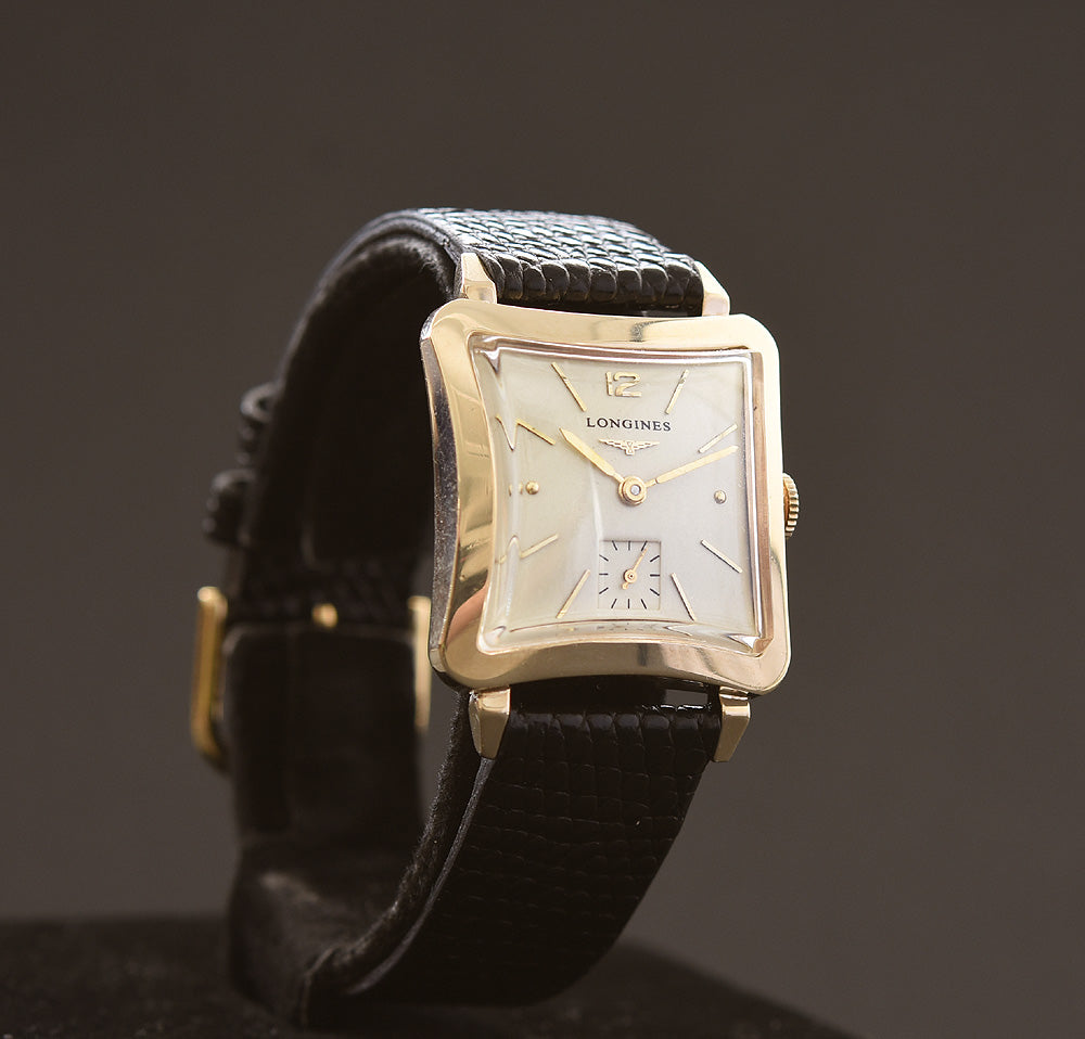 1951 LONGINES 'Park Avenue M' Gents 14K Gold Vintage Watch