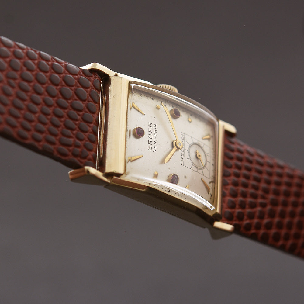 1948 GRUEN Verti-Thin Swiss Gents Watch 335-606