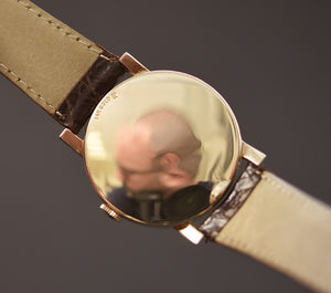60s EBEL Gents Florentine 14K Solid Gold Watch