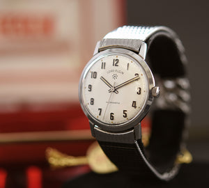 60s ELGIN Micromatic Swiss Gents Vintage Watch w/Box
