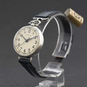 1950 HAMILTON USA 'Chatelaine' Ladies Nurse Silver Watch
