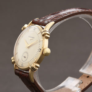 1950 LONGINES Gents 14K Solid Gold Vintage Watch