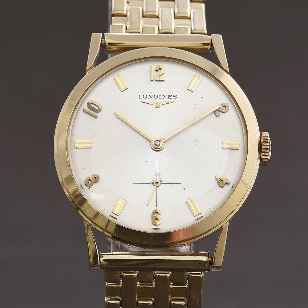 1960 LONGINES Gents 14K Solid Gold Dress Watch – empressissi