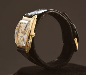 1936 HAMILTON USA 'Custer' Gents 14K Solid Gold Dress Watch