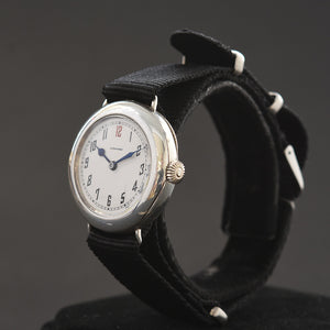 1918 LONGINES Gents WW1 Military Style Silver 925 Watch