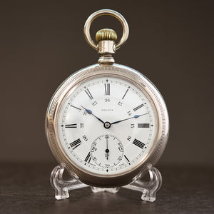 1918 OMEGA 'Regina' Swiss Enamel Dial Pocket Watch