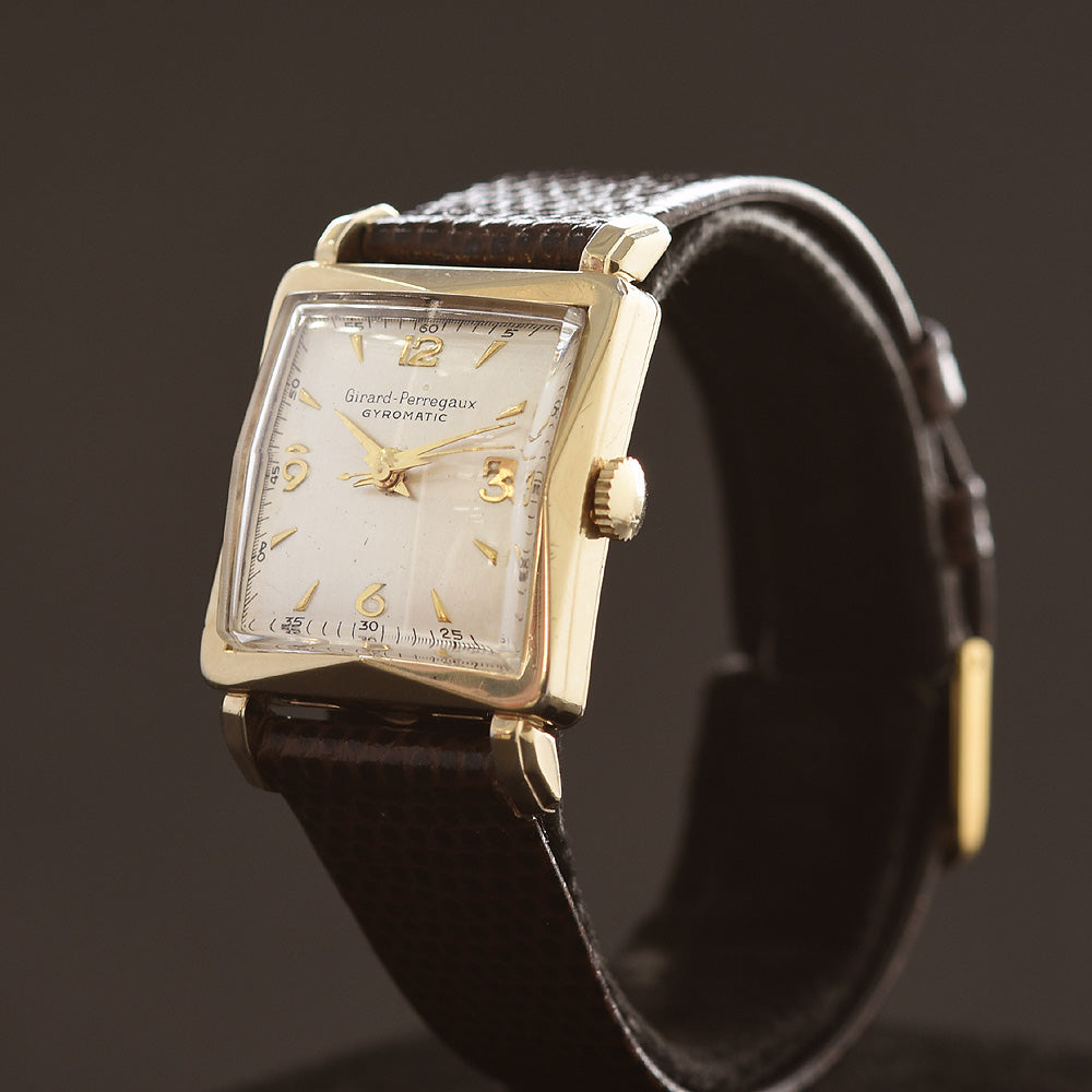 50s GIRARD-PERREGAUX Gyromatic Gents Vintage Dress Watch