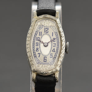 20s GOERING Ladies Art Deco 14K Gold Watch