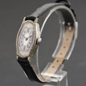 20s GOERING Ladies Art Deco 14K Gold Watch