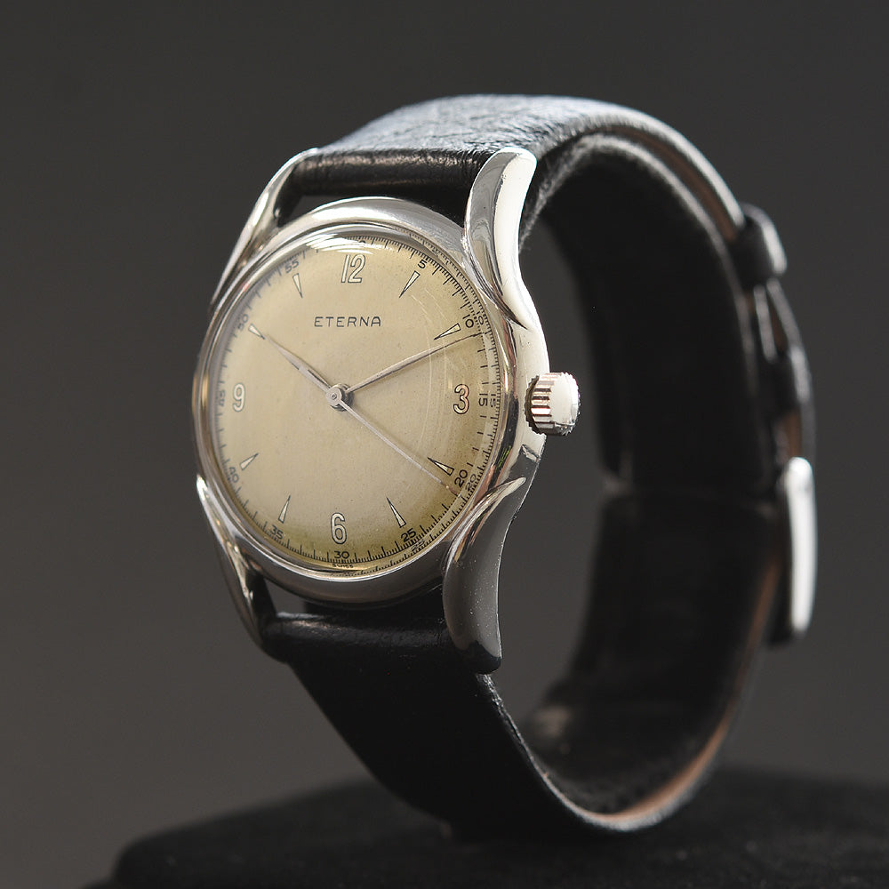 40s ETERNA Classic Vintage Gents Stainless Steel Watch