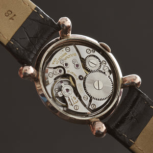 1943 BULOVA Gents Dress Vintage Watch Rose GF