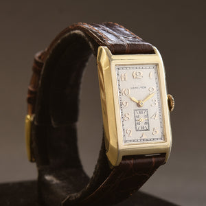 1933 Rare HAMILTON USA 'Stanley' c. 401 Gents Dress Watch