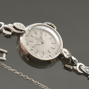 1959 OMEGA Ladies 14K Gold/Diamonds Cocktail Watch